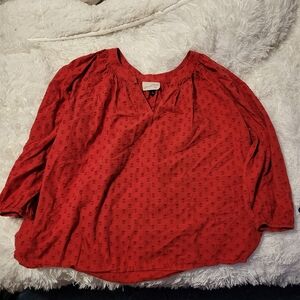 Universal Thread Red Blouse